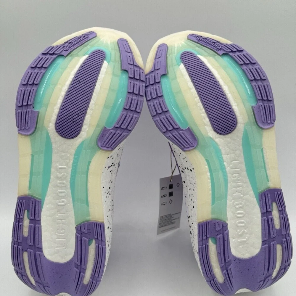 Adidas Women’s UltraBoost Light Running Size 9.5 Purple White - Picture 5 of 5